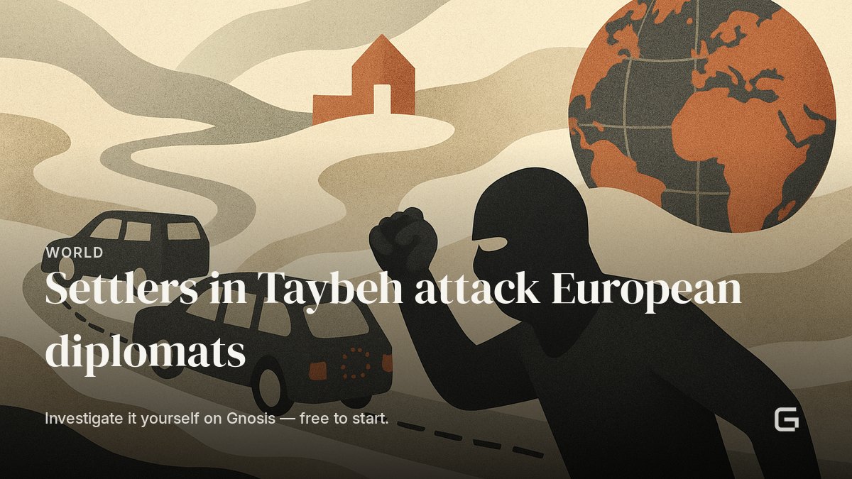 Settlers in Taybeh attack European diplomats