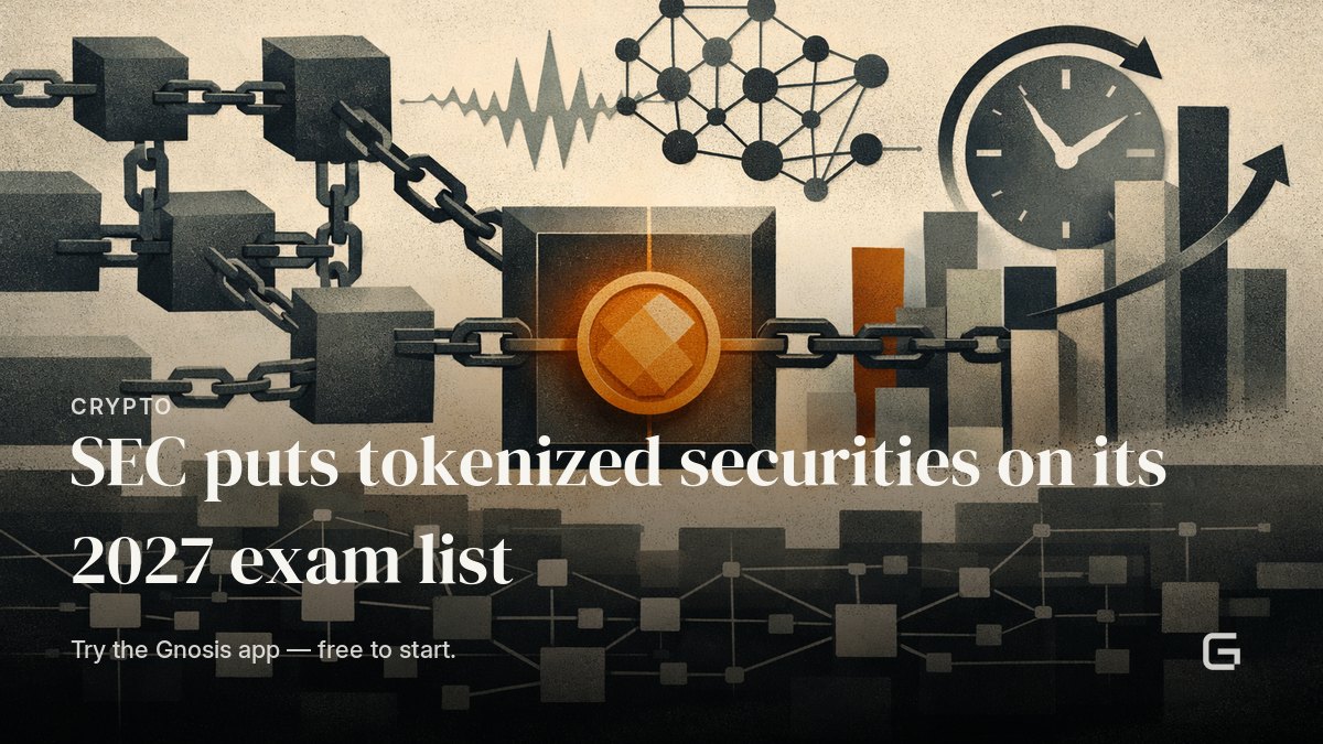 SEC puts tokenized securities on its 2027 exam list