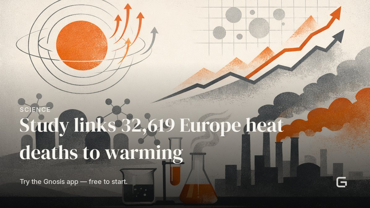 Study links 32,619 Europe heat deaths to warming