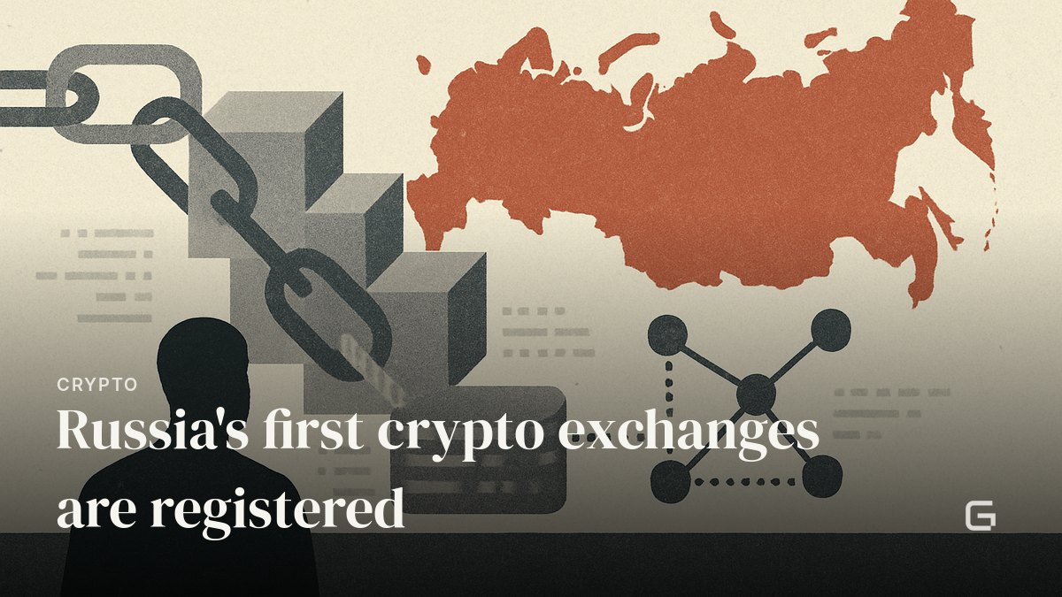 Russia's first crypto exchanges are registered