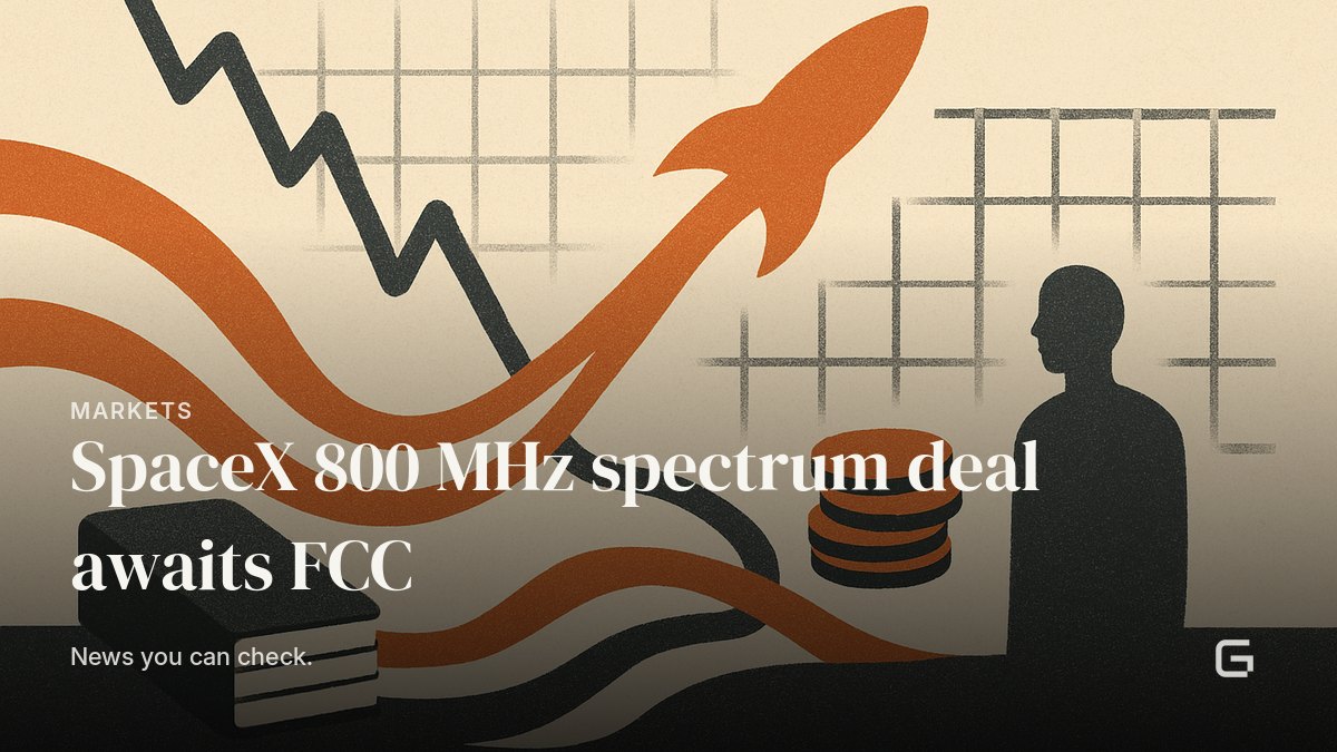 SpaceX 800 MHz spectrum deal awaits FCC